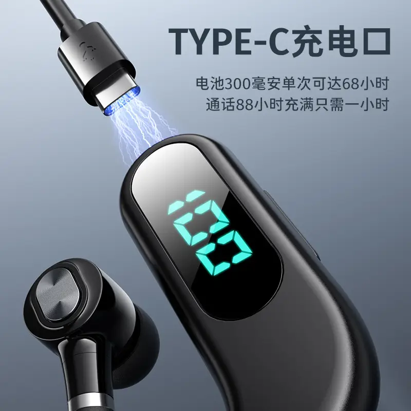 V9 V8 Upgrade Bluetooth Headset with Charging Bin - Image 11