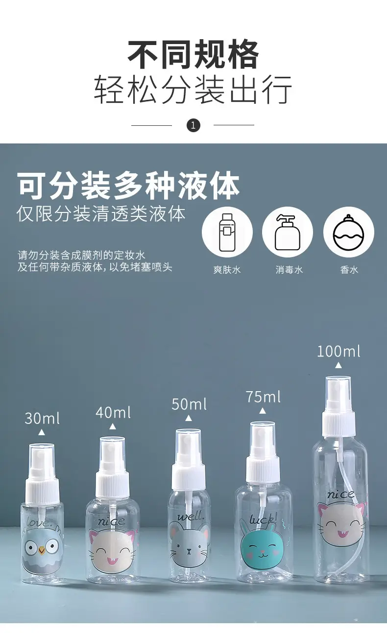 La Mera 75ml Spray Bottle Set of 4 — feature 2