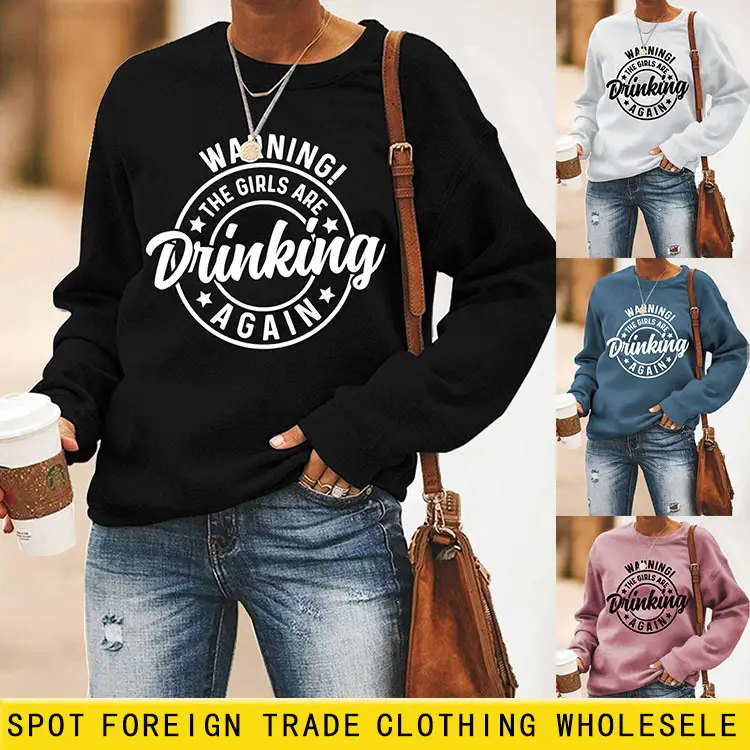 WARNING! Drinking Again Printed T-Shirt for Men