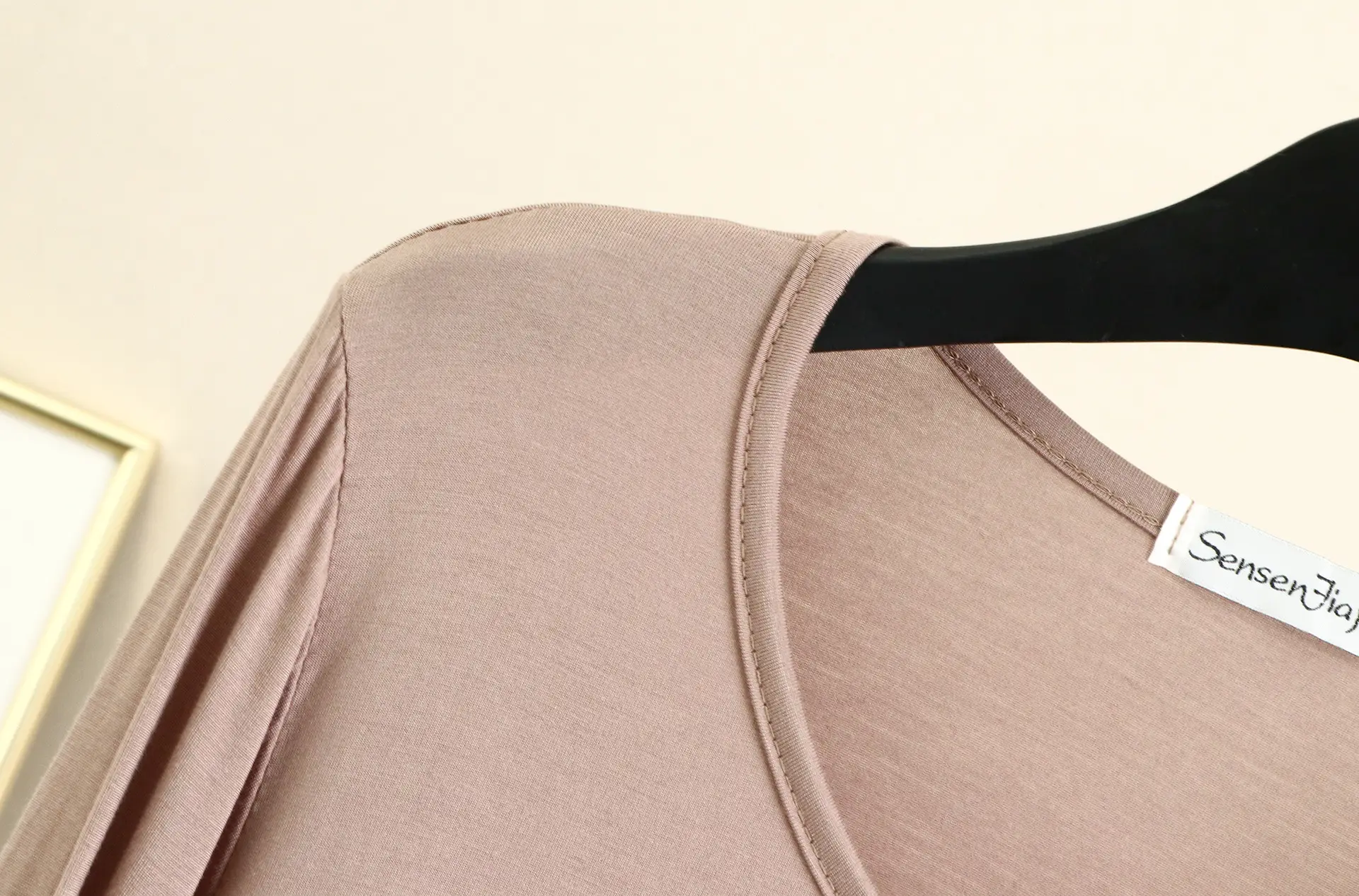Women's White Long Sleeve T-Shirt Slim Fit Spring Autumn — feature 17
