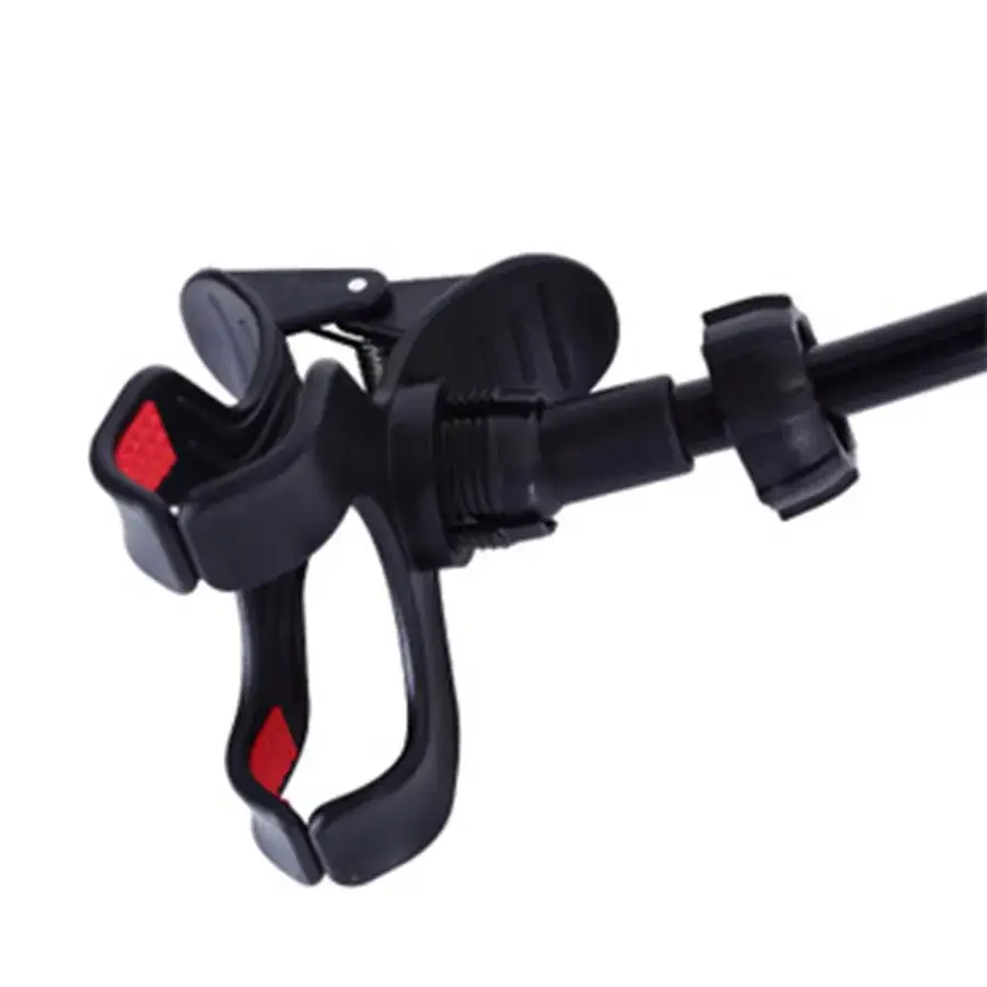 Metal Phone Clamp Bracket Black 6.3" Mobile Holder - Image 9