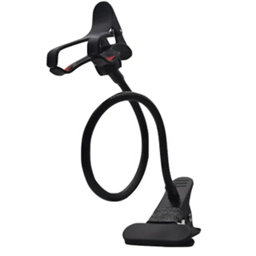 Metal Phone Clamp Bracket Black 6.3" Mobile Holder - Image 12