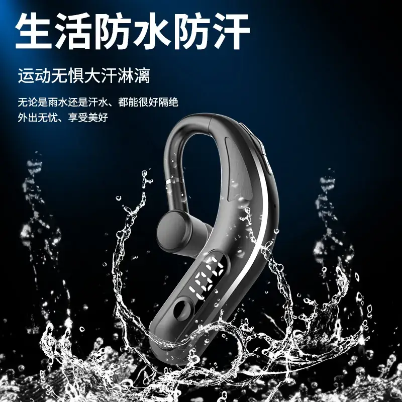 Blue Bluetooth Headset with Power Display & Voice Call - Image 10