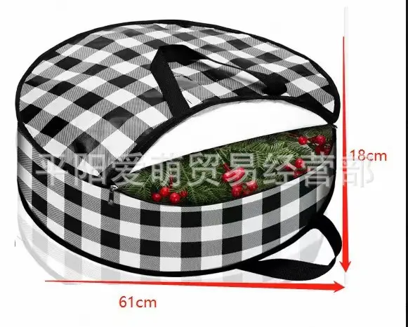 Transparent Christmas Tree Wreath Storage Bag — feature 22