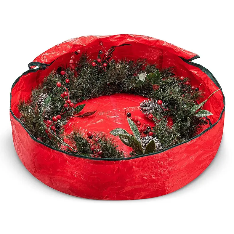 Transparent Christmas Tree Wreath Storage Bag — feature 24