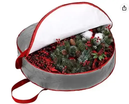 Transparent Christmas Tree Wreath Storage Bag — feature 34