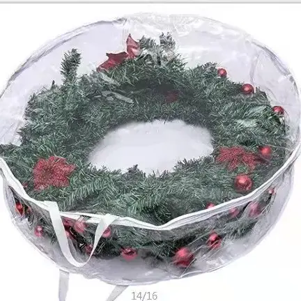 Transparent Christmas Tree Wreath Storage Bag - Image 2