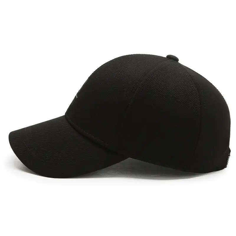 Men's Black Velvet Baseball Cap 1978 Logo Winter Warm - Image 5