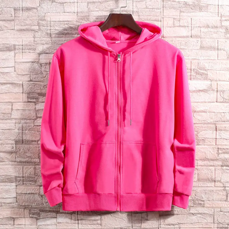 Women Full Zip Hoodie Plus Size Grey - Image 5