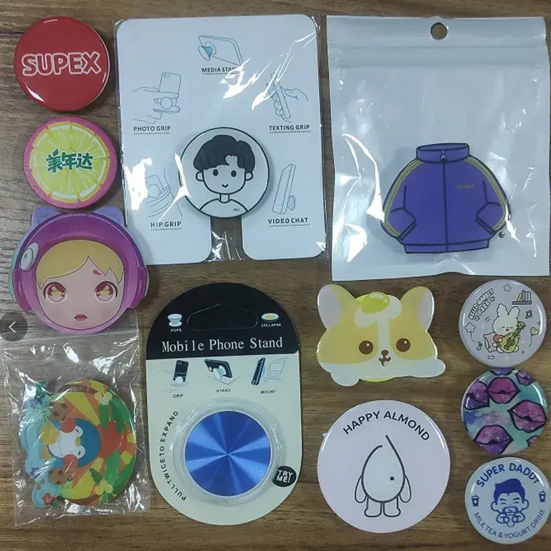 Mobile Phone Airbag Holder with Colorful Back Sticker - Image 19