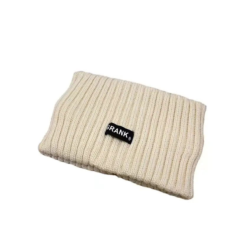 Yang Chaoyue Wool Knitted Hair Band Solid Color - Image 14