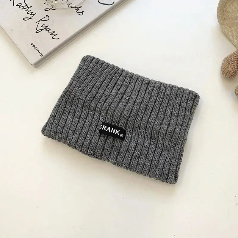 Yang Chaoyue Wool Knitted Hair Band Solid Color - Image 4