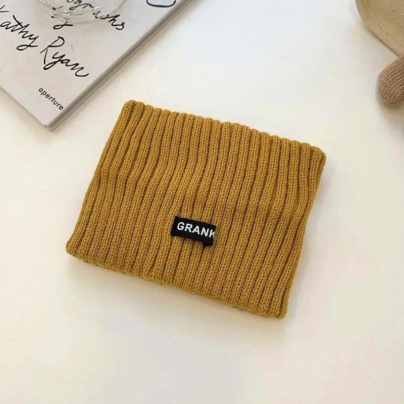 Yang Chaoyue Wool Knitted Hair Band Solid Color - Image 6