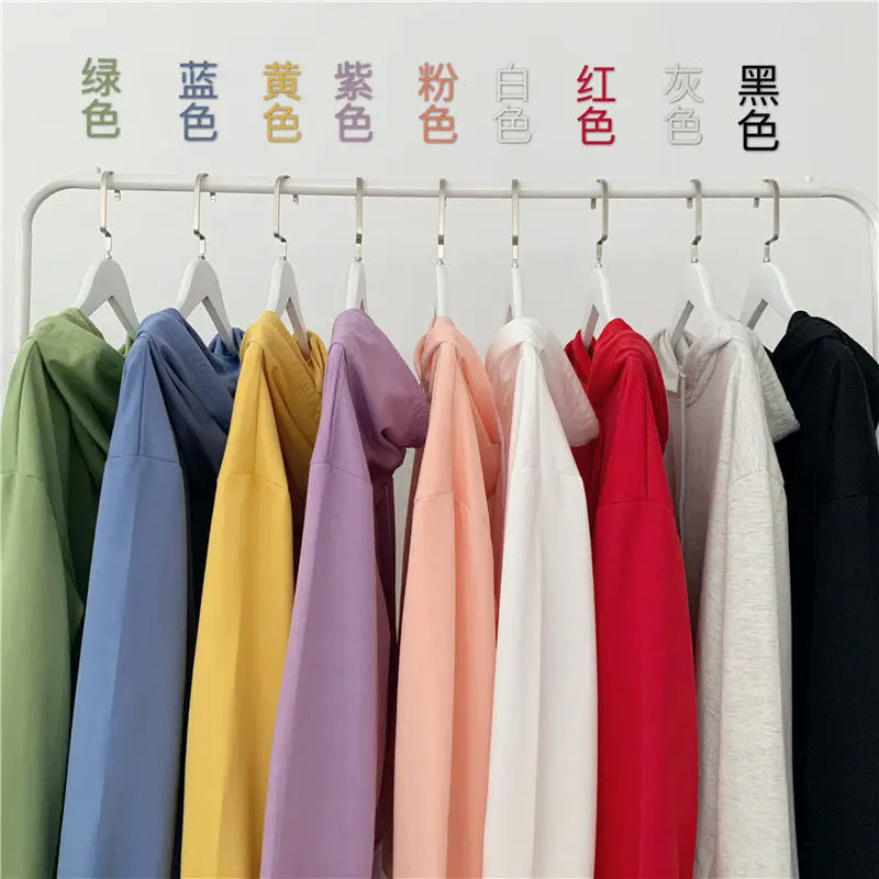 Women's Velvet Hooded Sweatshirt Autumn Winter Long Sleeve - Image 10