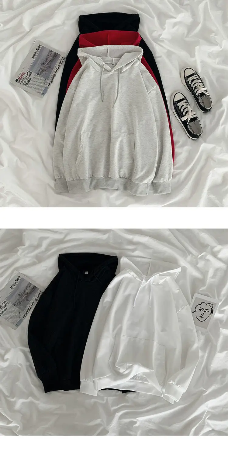 Women's Velvet Hooded Sweatshirt Autumn Winter Long Sleeve — feature 11