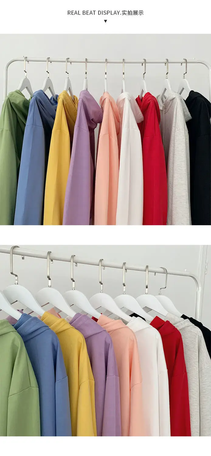 Women's Velvet Hooded Sweatshirt Autumn Winter Long Sleeve — feature 4