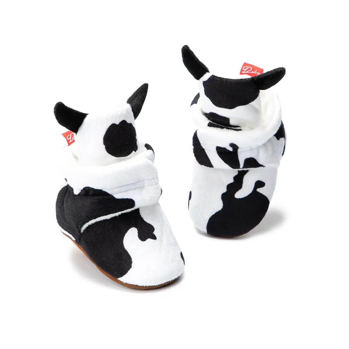 Tiger Print Warm Winter Baby Shoes for Toddlers