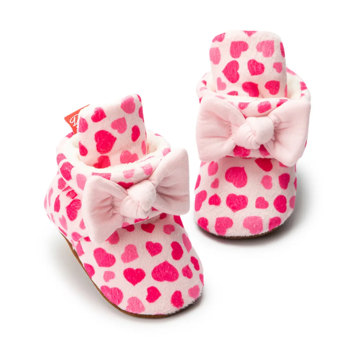 Tiger Print Warm Winter Baby Shoes for Toddlers