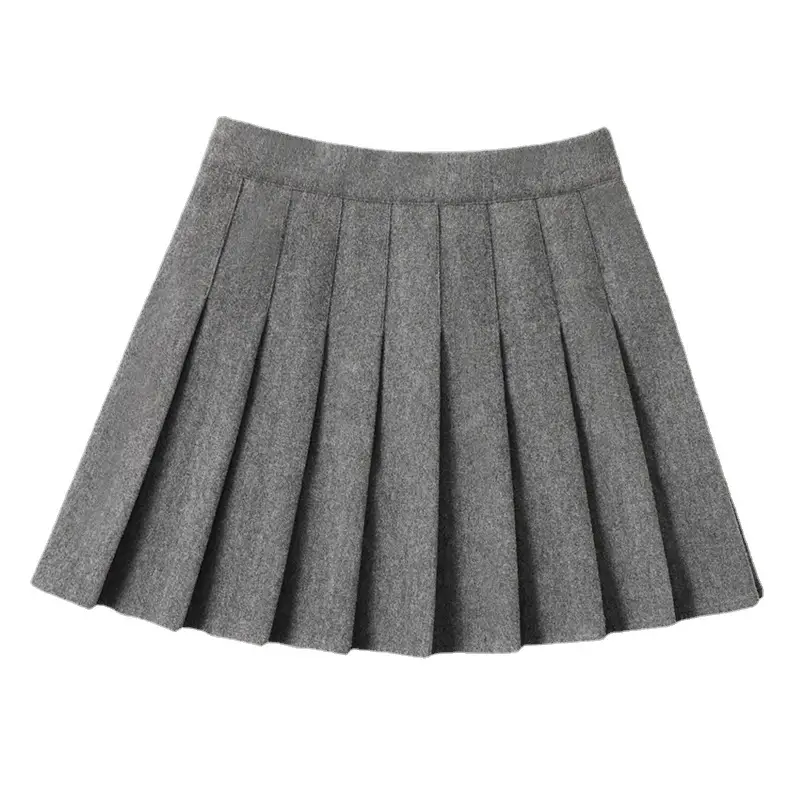Black Pleated Skirt Women High Waist Stretch Waist - Image 8