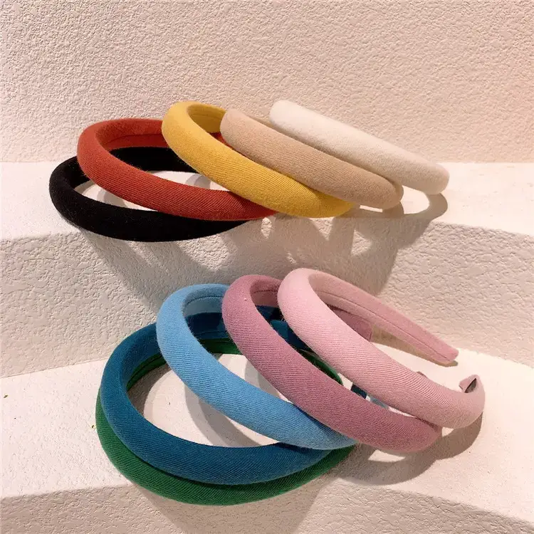 Women's Black Retro Hair Hoop for Winter - Image 11