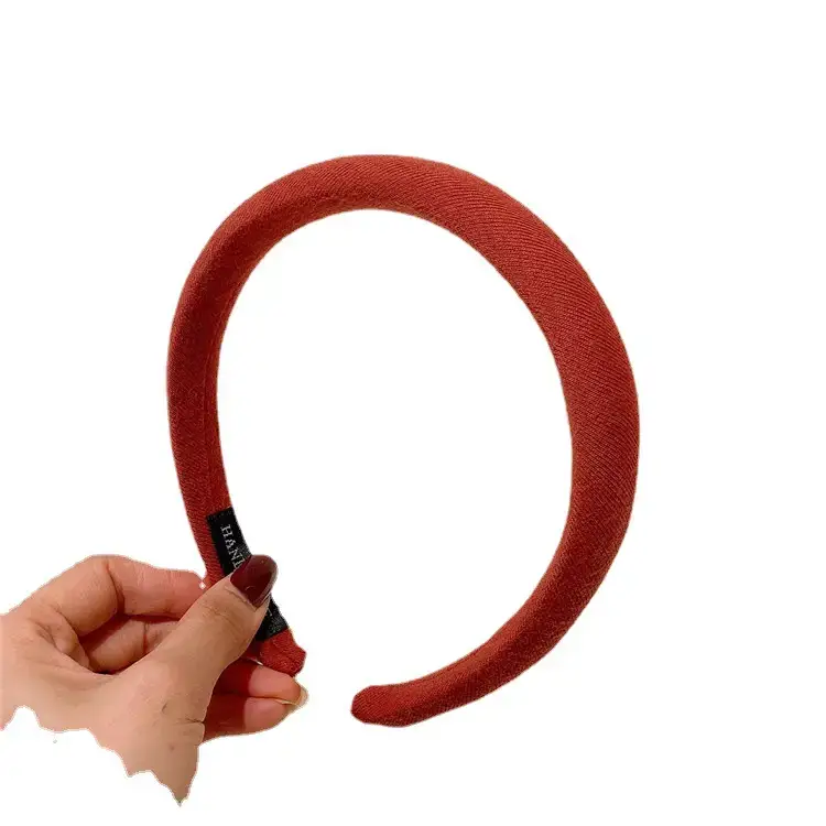 Women's Black Retro Hair Hoop for Winter - Image 12