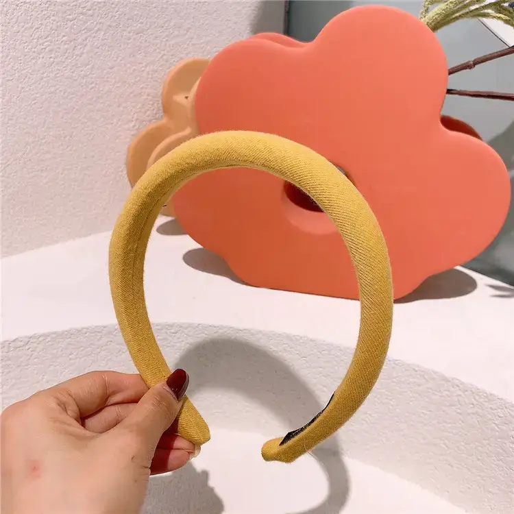 Women's Black Retro Hair Hoop for Winter - Image 2