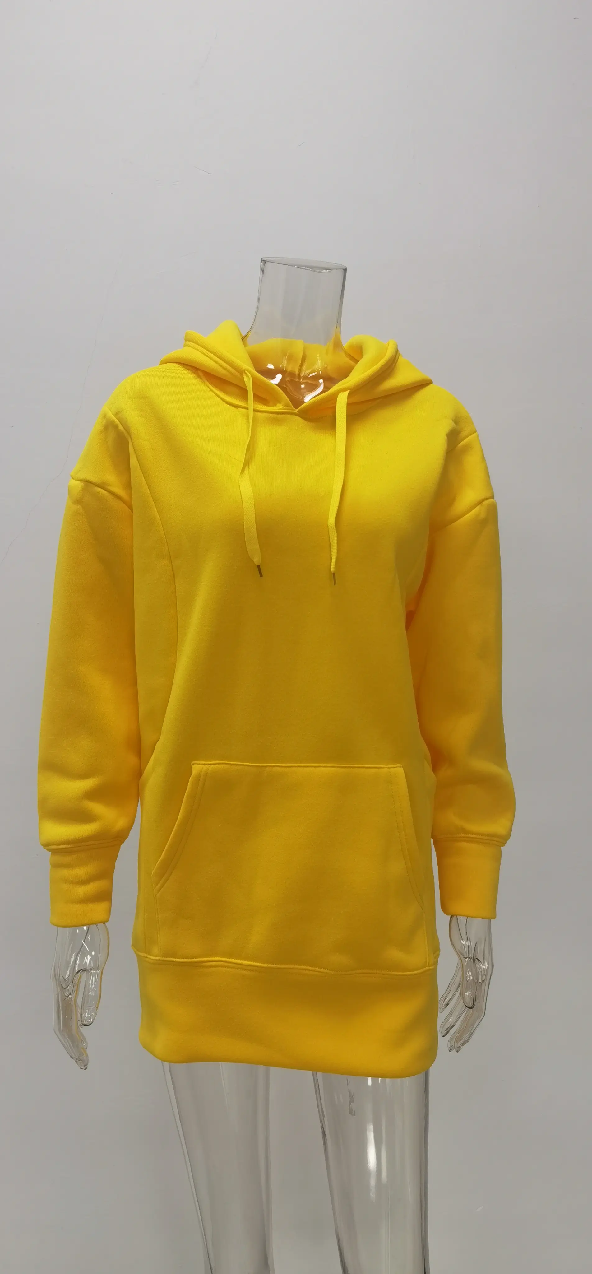 Women's Royal Blue Hooded Sweatshirt Set Loose Fleece Winter — feature 29