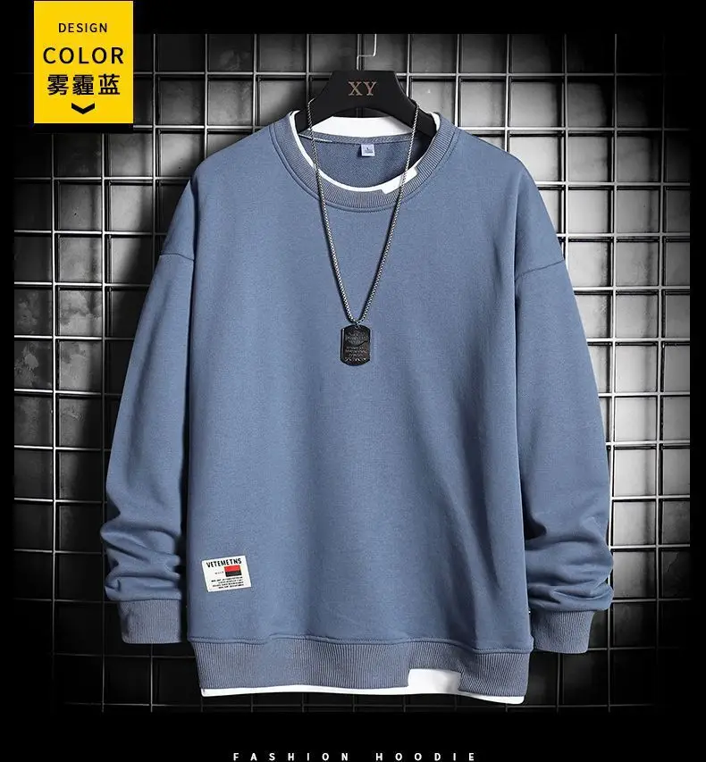 Green Hoodless Sweatshirt for Boys Round Neck Long Sleeve — feature 43