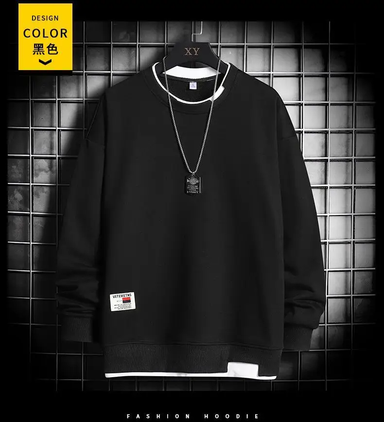 Green Hoodless Sweatshirt for Boys Round Neck Long Sleeve — feature 47