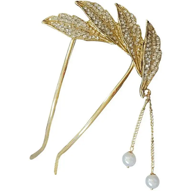 Pearl Pendant Hairpin for Women Antique Ball Head Design - Image 13