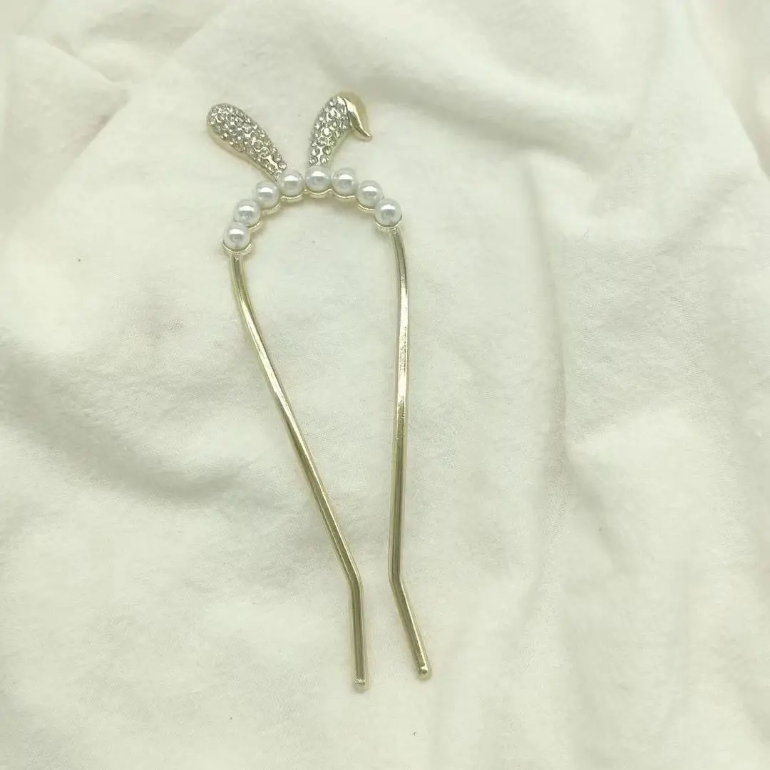Pearl Pendant Hairpin for Women Antique Ball Head Design - Image 8