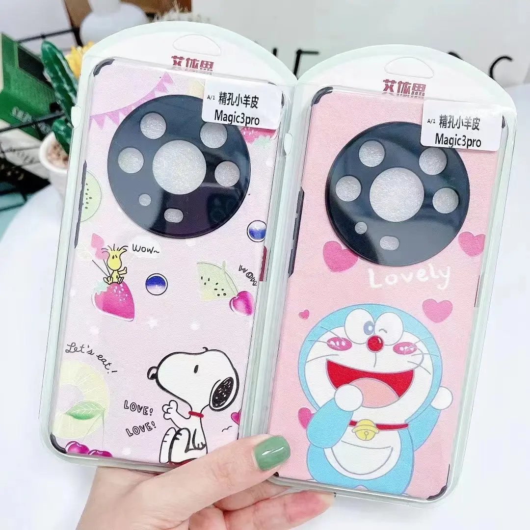 Anti-Fall Cartoon Mobile Phone Case with Eye Protection