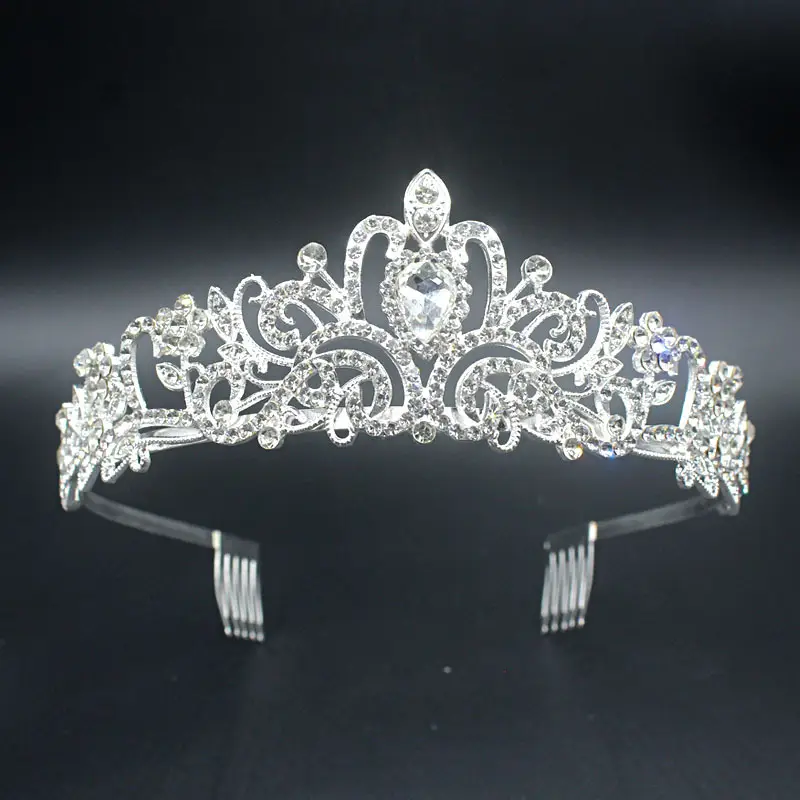 European & American Golden Crown Headwear for Bride & Party — feature 5