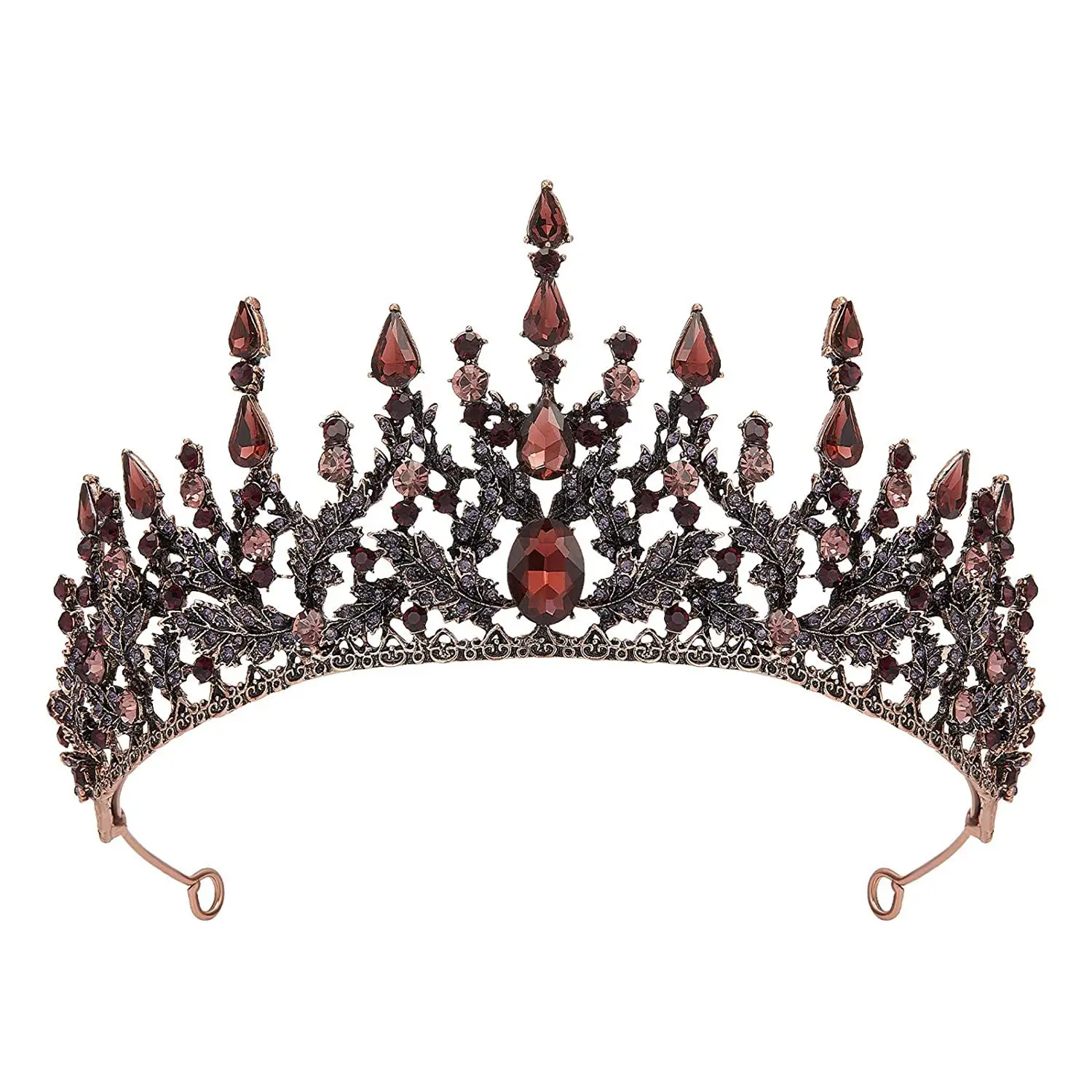 European & American Golden Crown Headwear for Bride & Party — feature 9