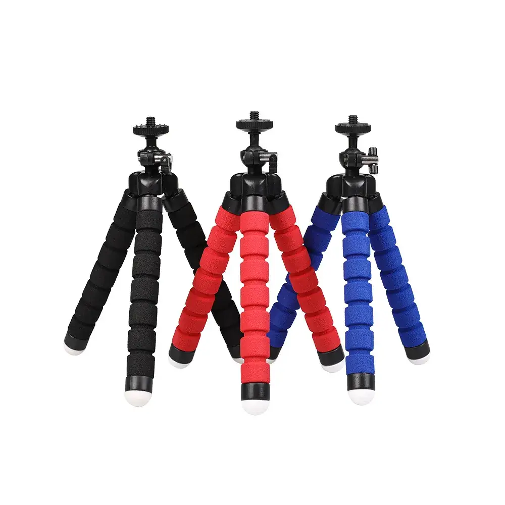 Universal U-Shaped Clip Tremolo Selfie Bracket Blue - Image 14