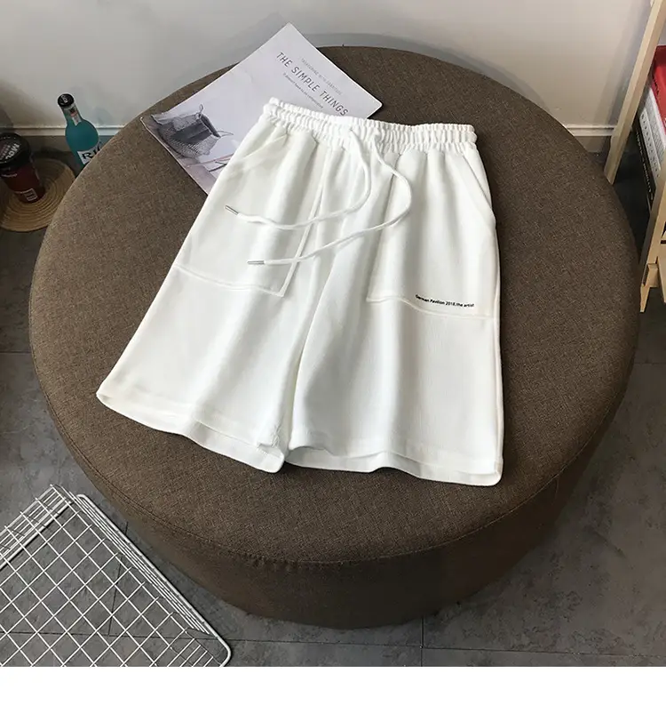 Women Printed Shorts Light Grey Casual Mid-Pants — feature 11