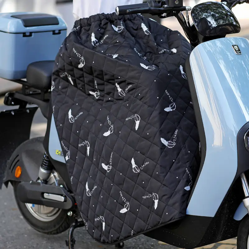 Winter Motorcycle Windproof Leg & Knee Protector - Image 12