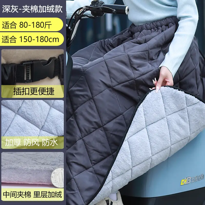 Winter Motorcycle Windproof Leg & Knee Protector - Image 16