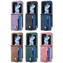 Red Foldable Leather Phone Case for Samsung Zflip7 & Zflip6 — feature 19