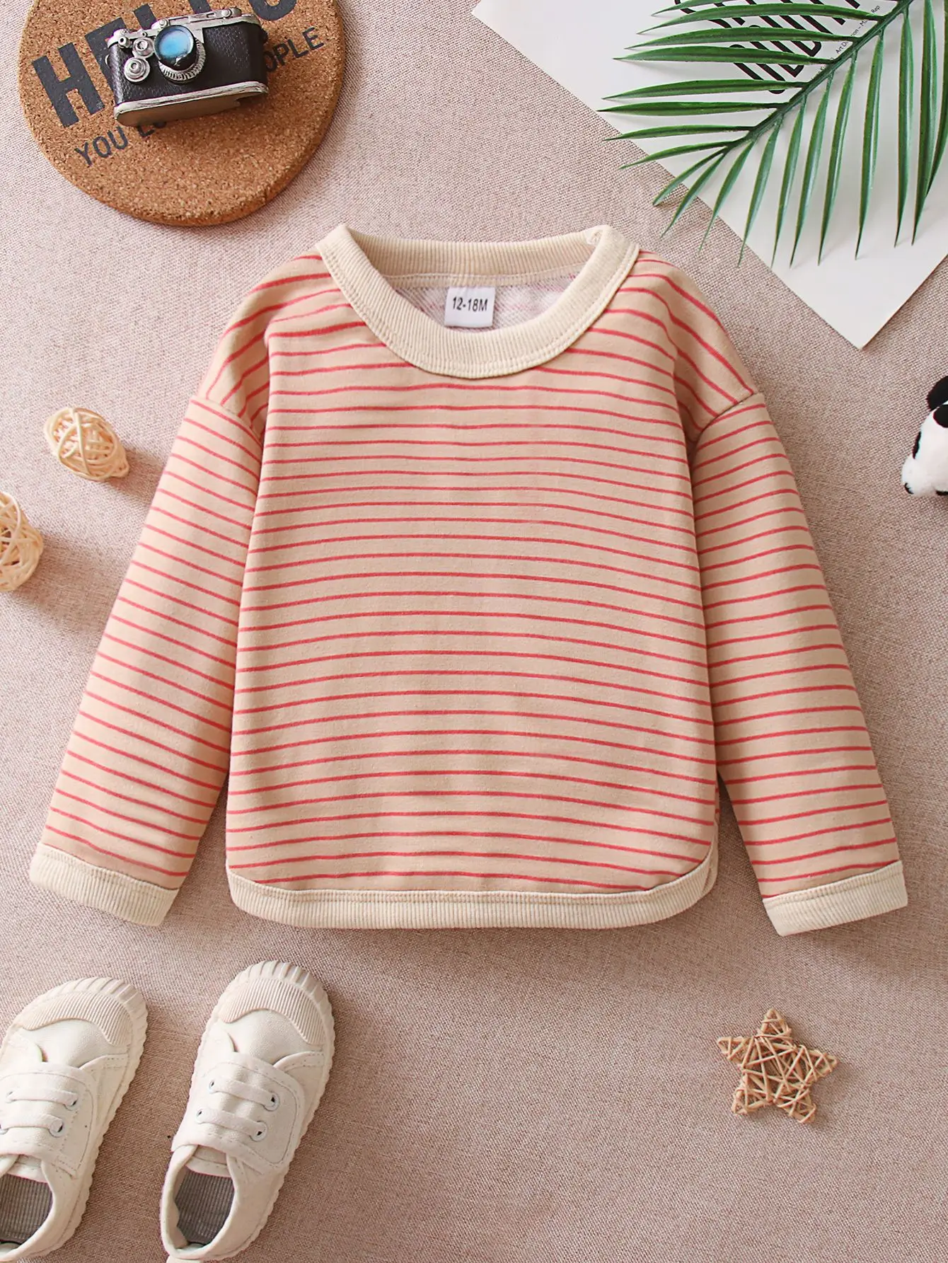 2026 Kids Striped T-Shirt Korean Style Loose Fit - Image 3
