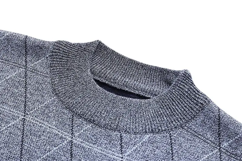 Men's Blue Velvet Padded Sweater Large - Image 8