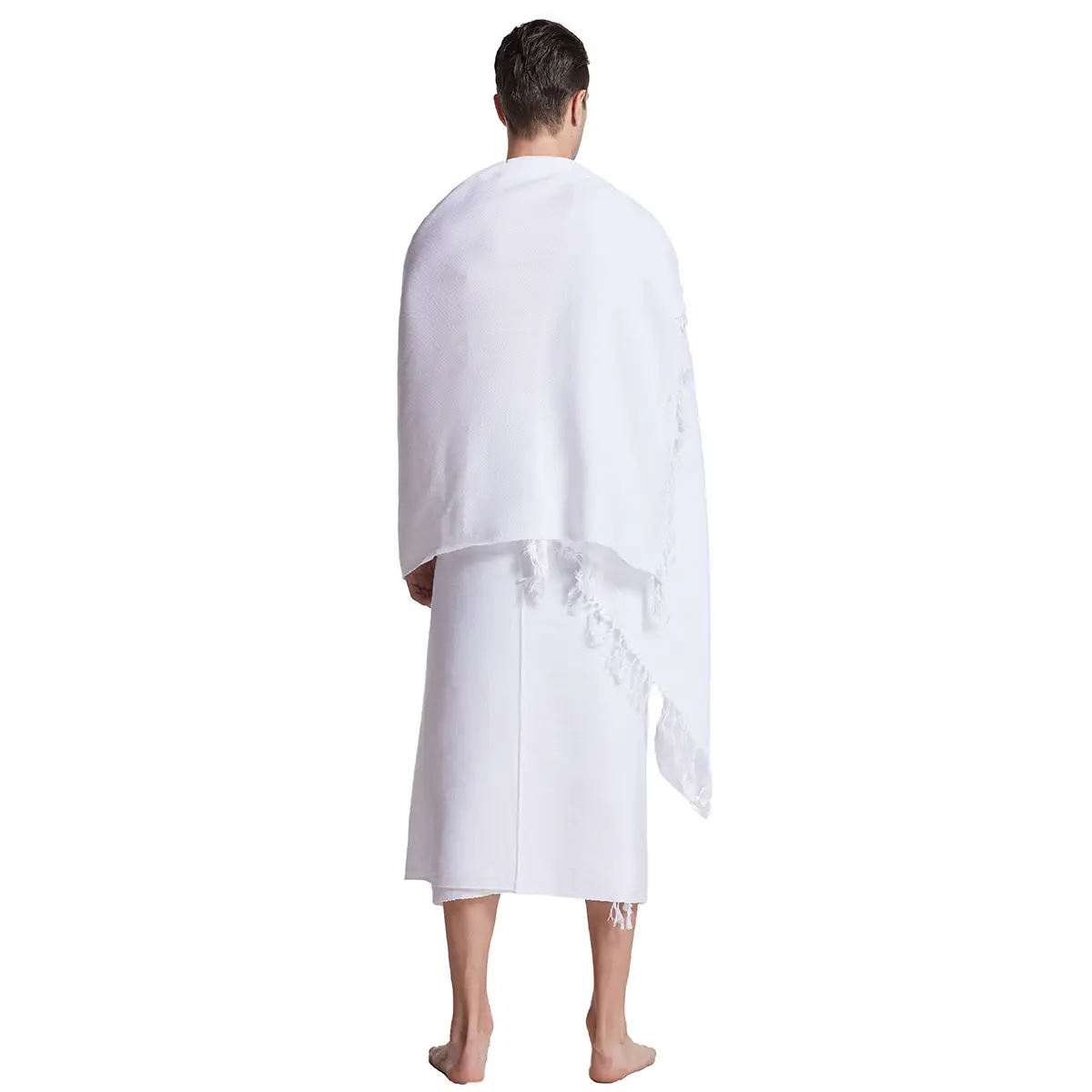 White Ihram Scarf Qiuqiu Suit Th823 Hot Sale - Image 6