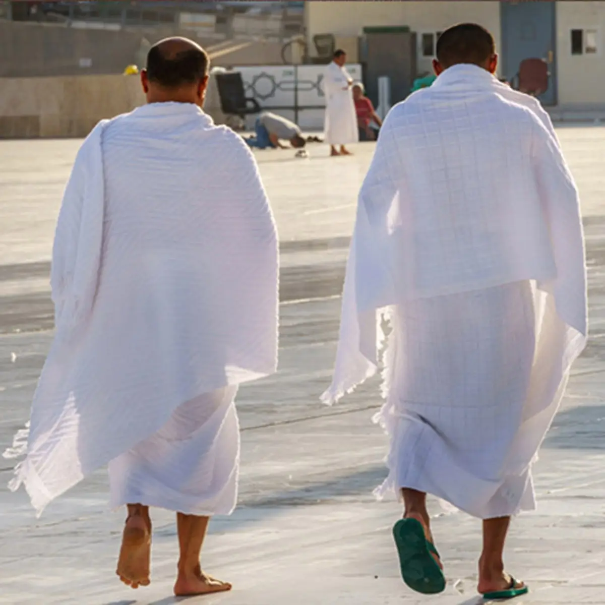 White Ihram Scarf Qiuqiu Suit Th823 Hot Sale - Image 7