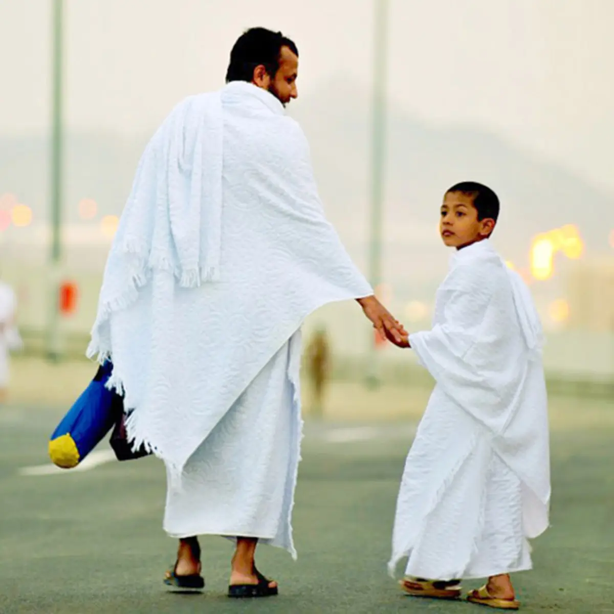 White Ihram Scarf Qiuqiu Suit Th823 Hot Sale - Image 8