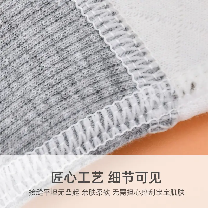 Baby Monk Suit White Star Print Long Sleeve - Image 5