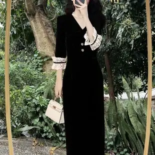 Light Grey Long Sleeve Waist Cover Dress for Women — feature 28