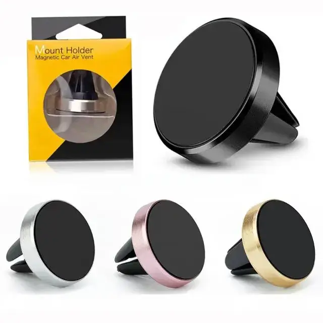 Mini Magnet Phone Holder for Car - 1 Pc, Non-Blocking, High Pressure - Image 5
