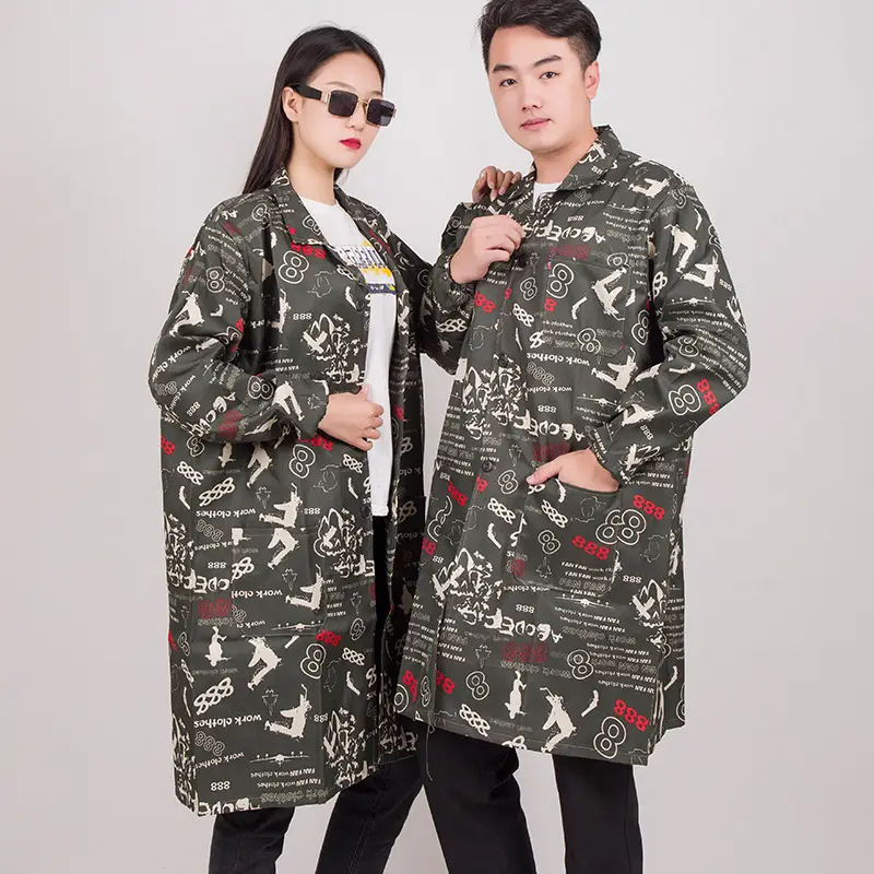 Free Shipping Camouflage Work Jacket for Men Women - Image 3