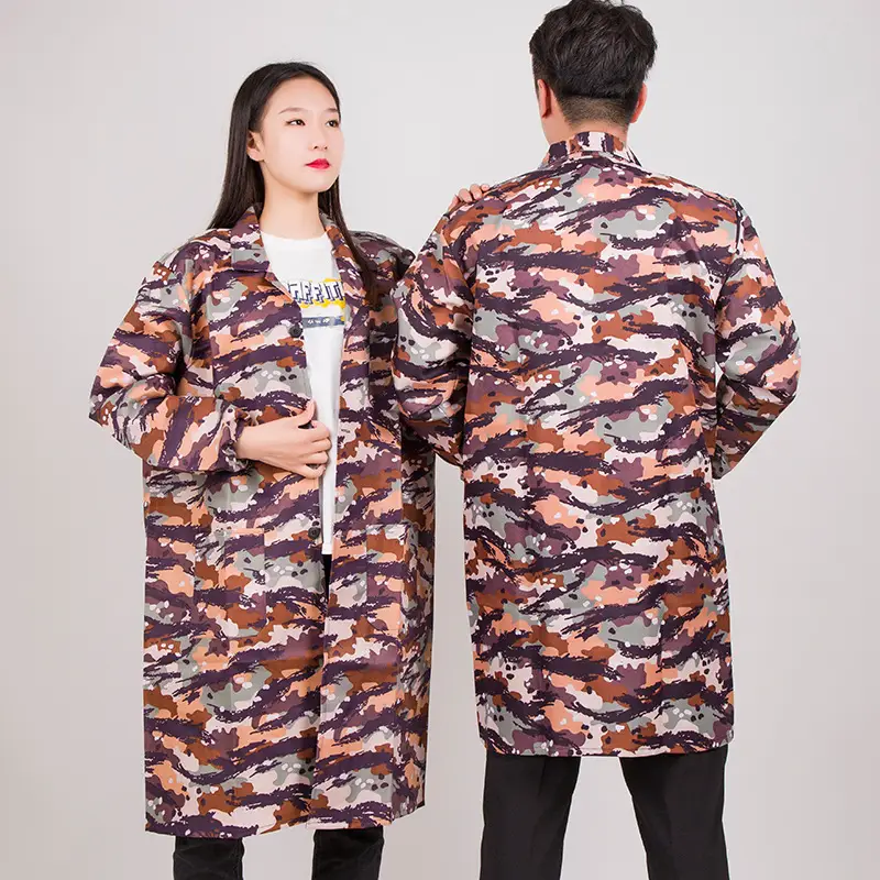 Free Shipping Camouflage Work Jacket for Men Women - Image 6