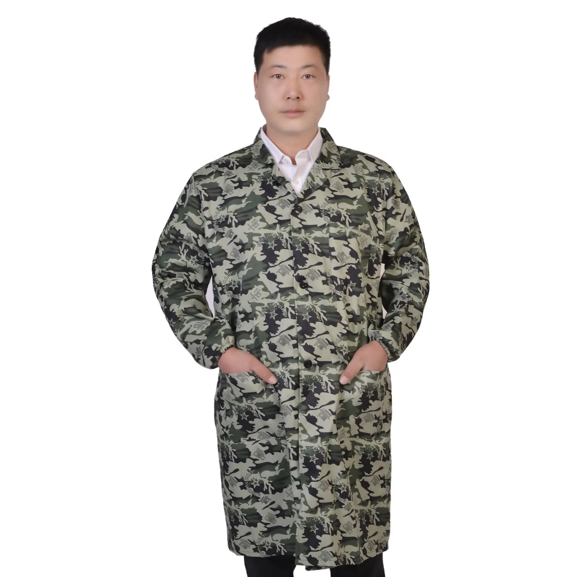 Free Shipping Camouflage Work Jacket for Men Women - Image 7